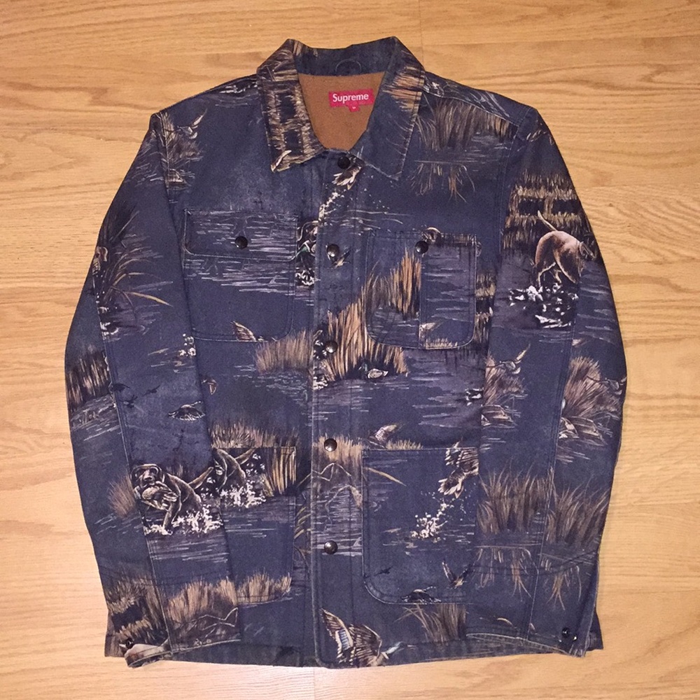 FW12 Supreme Ducks and Dogs Chore Coat